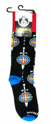St. Benedict Sword Unisex Socks