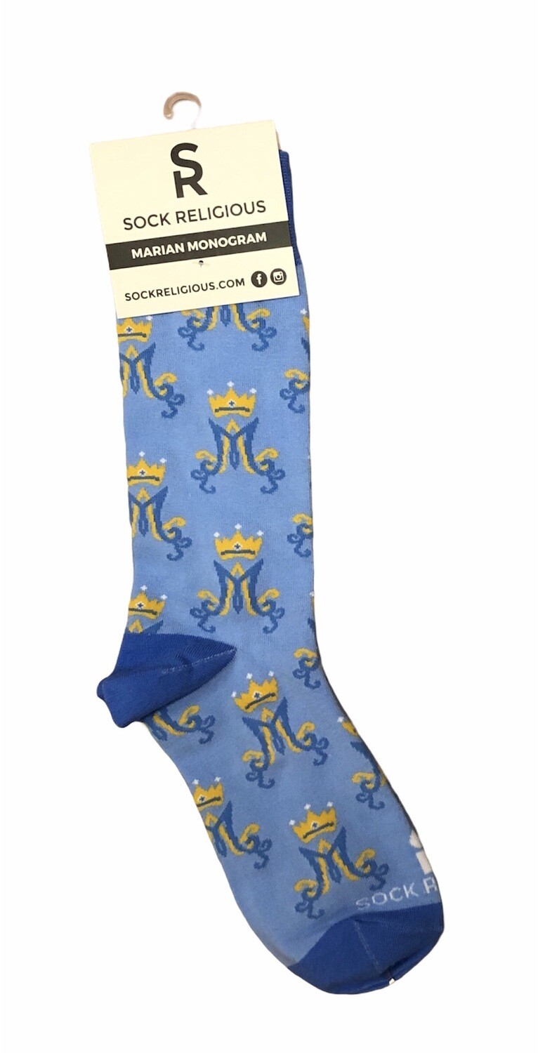 Marian Monogram Unisex Socks