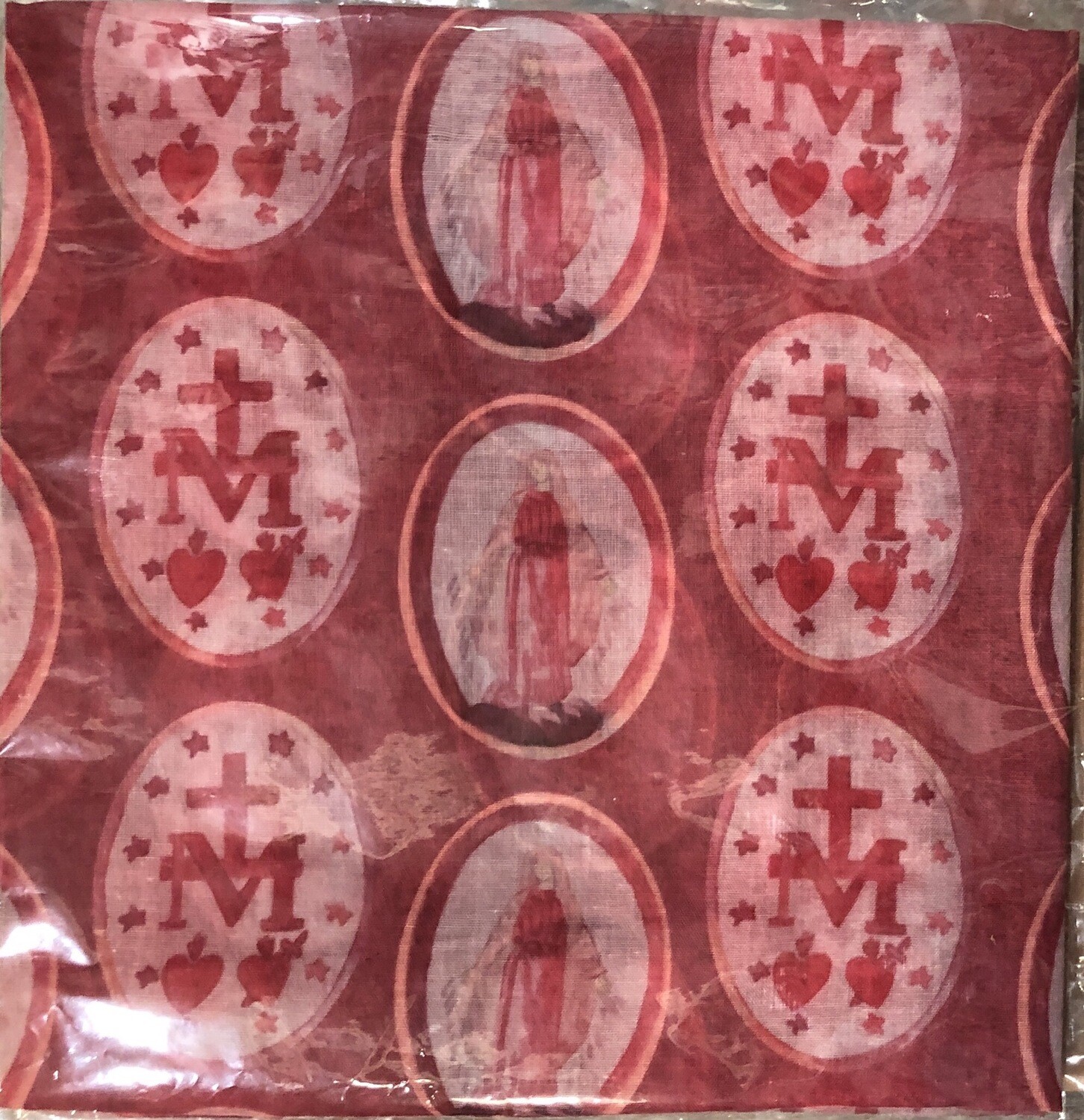 Miraculous Medal Rose Scarf