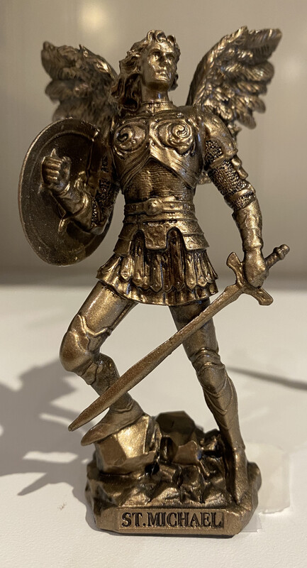 St. Michael  Mini Statue
