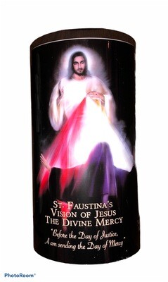 Divine Mercy Battery Operated Candle