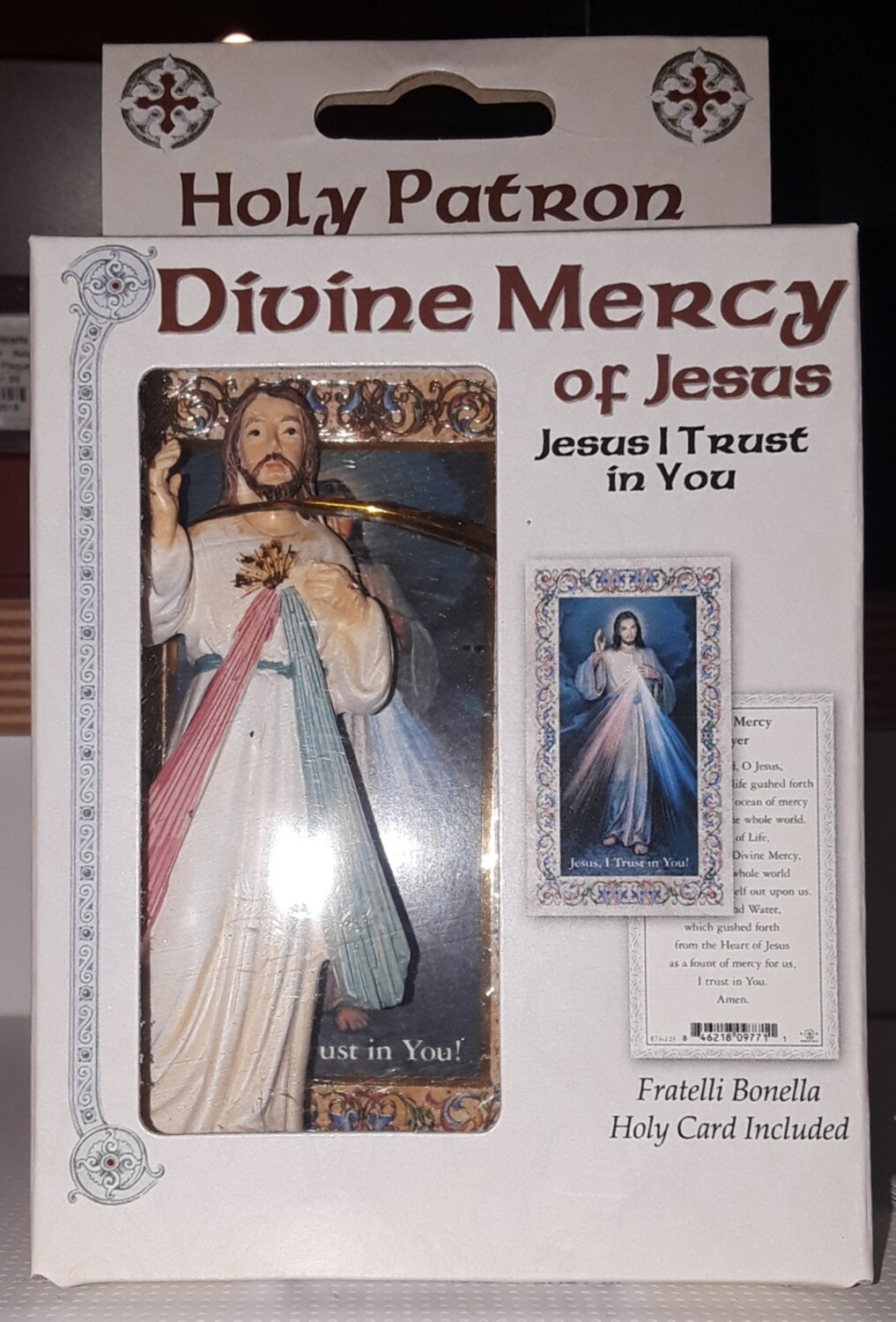 Divine Mercy of Jesus 4&quot; Statue