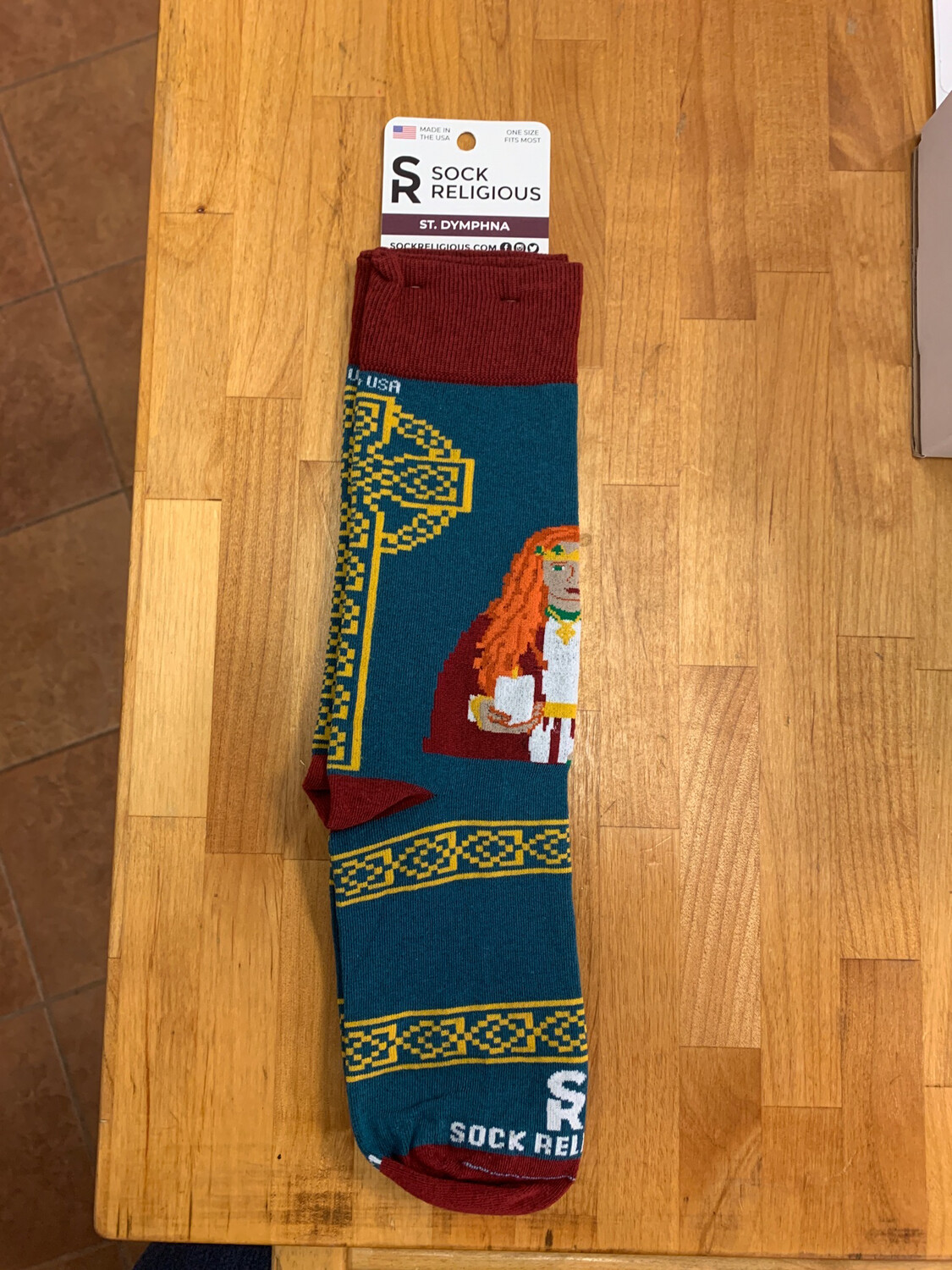 St. Dymphna Socks
