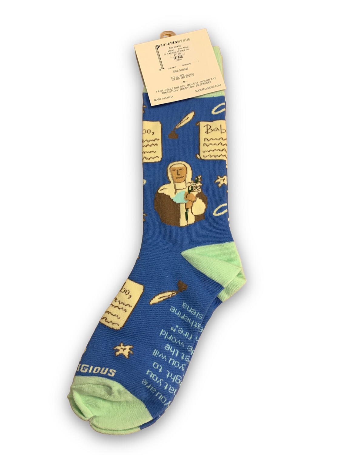 St. Catherine Of Siena Socks