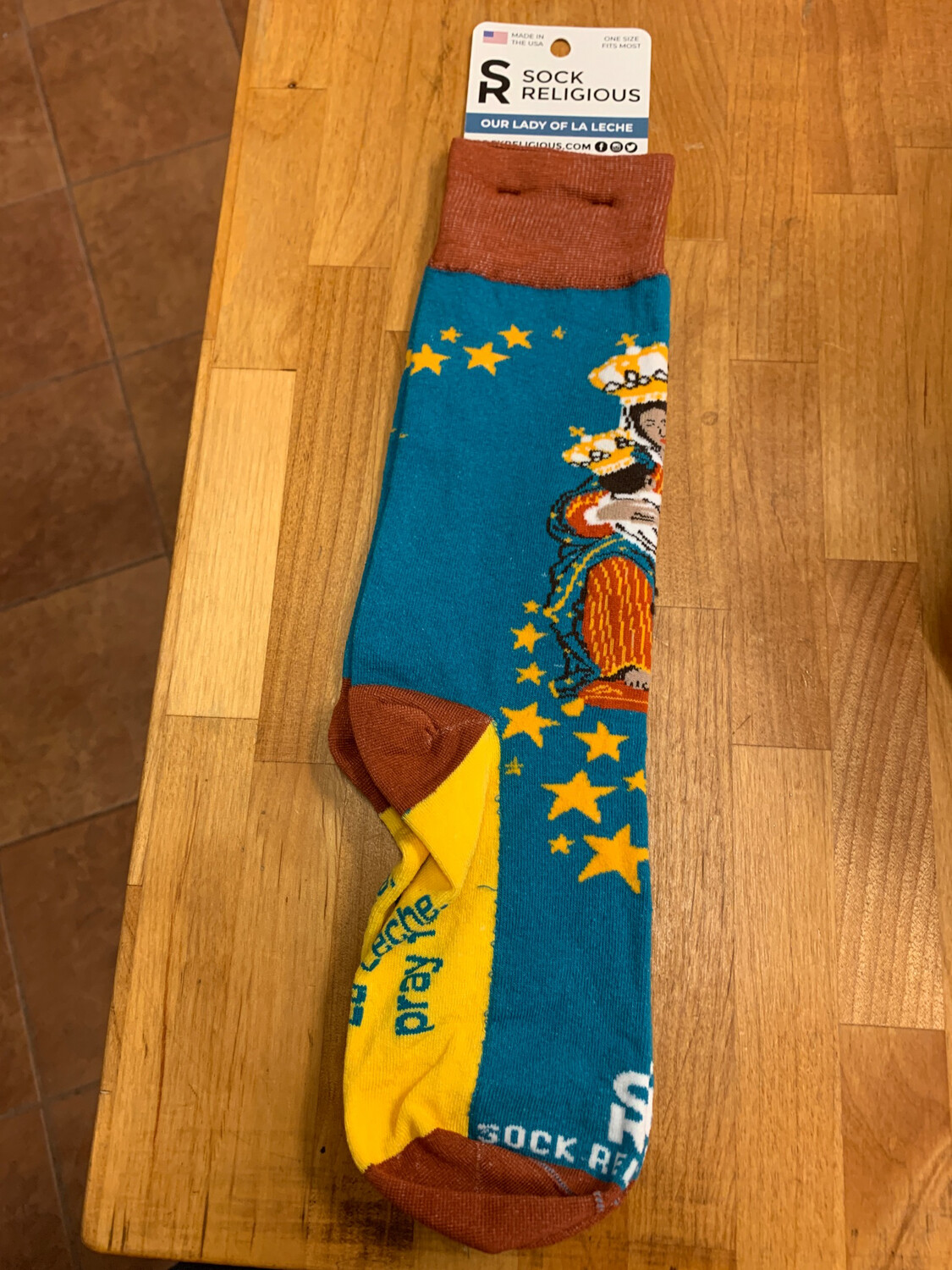 Our Lady Of La Leche Socks