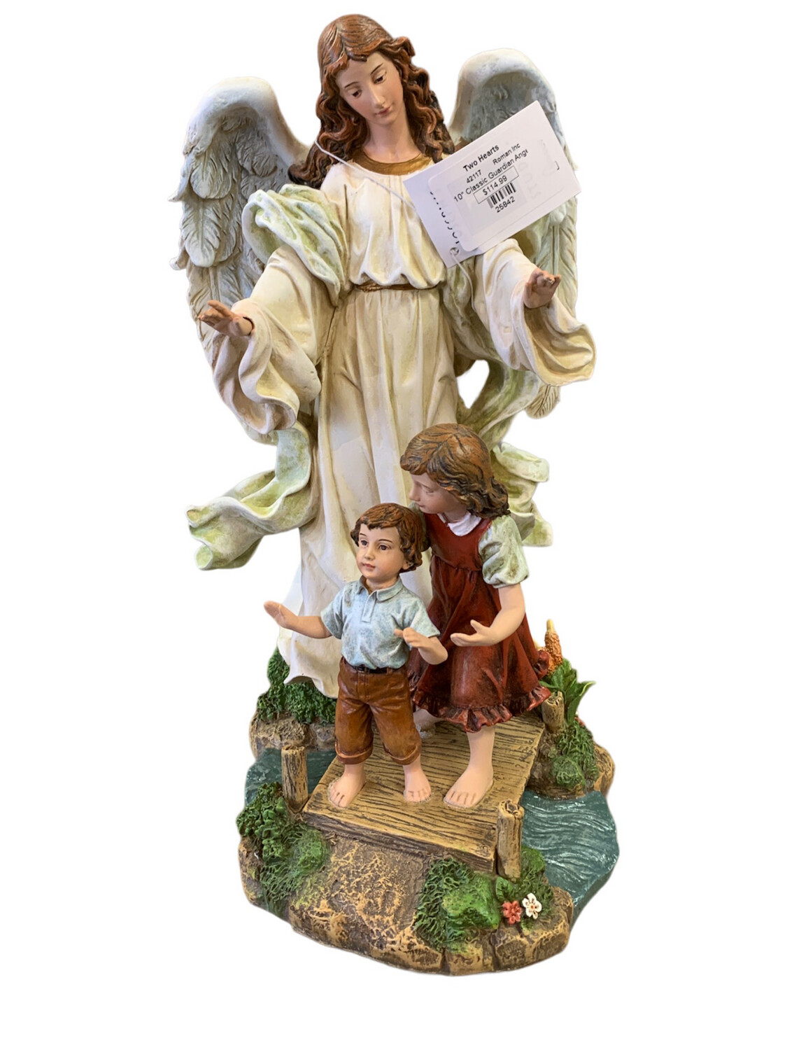 10” Classic Guardian Angel Statue