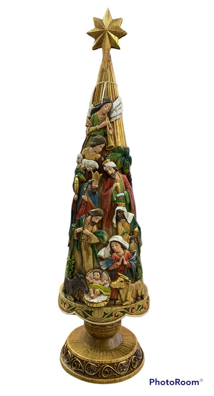 Nativity Christmas Tree Figure