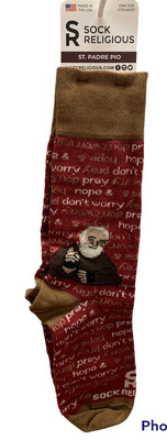 Padre Pio Socks