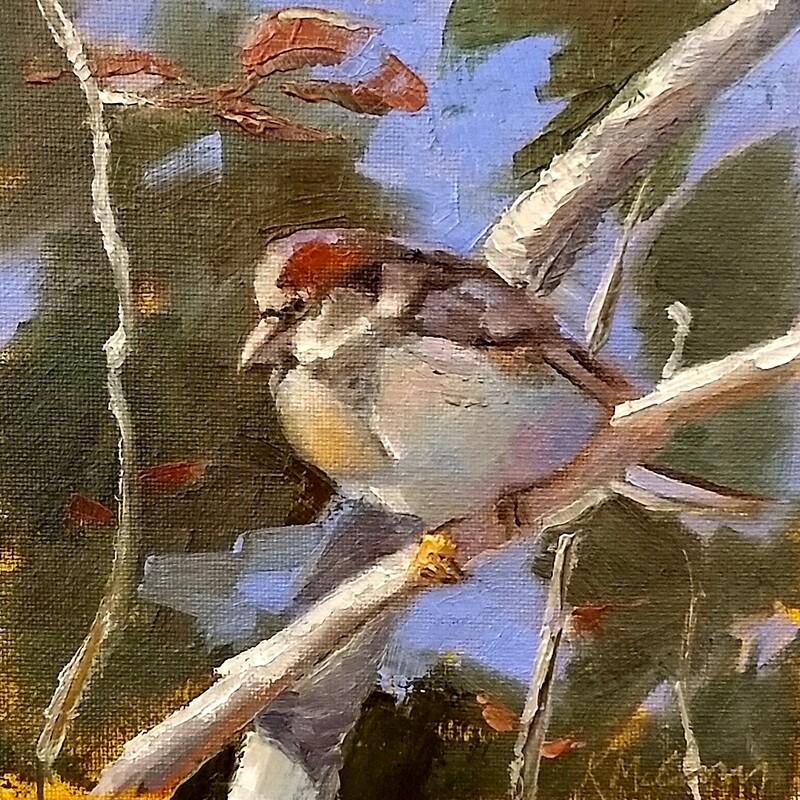 ​Sunning Sparrow
