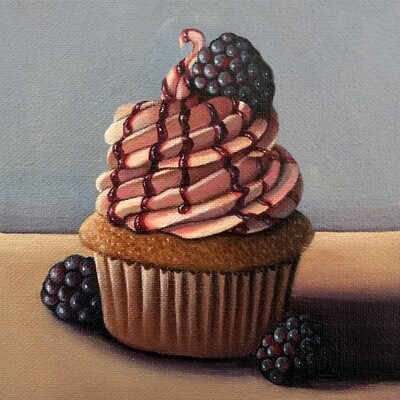 ​Blackberry Cupcake