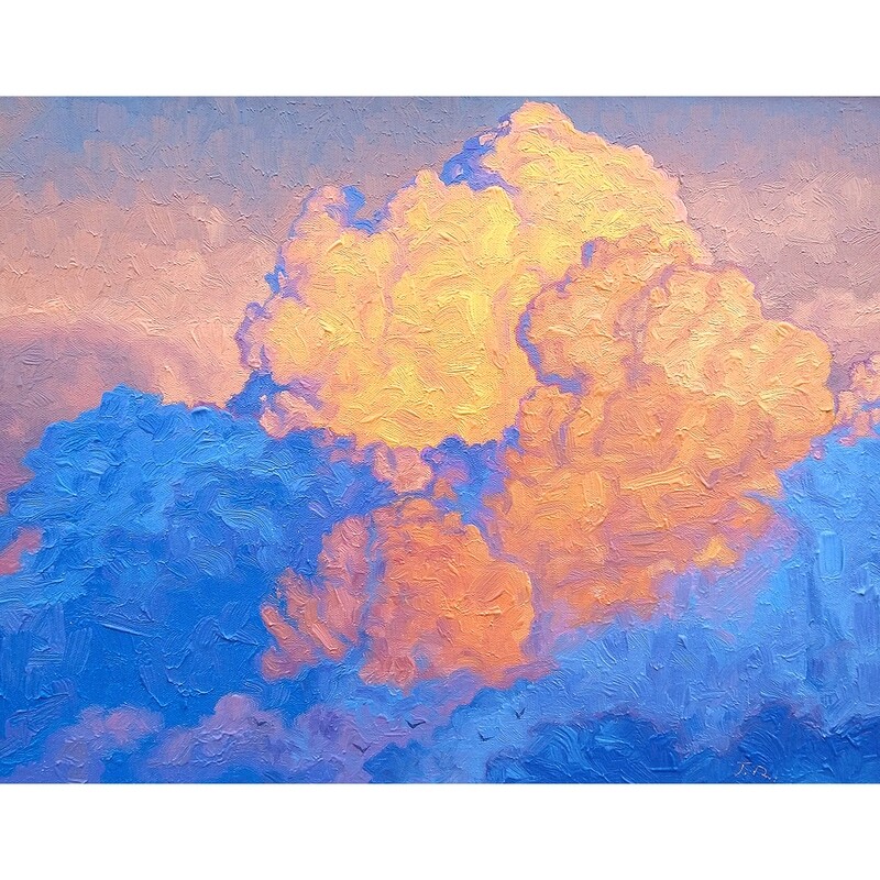 ​Orange and Indigo II
