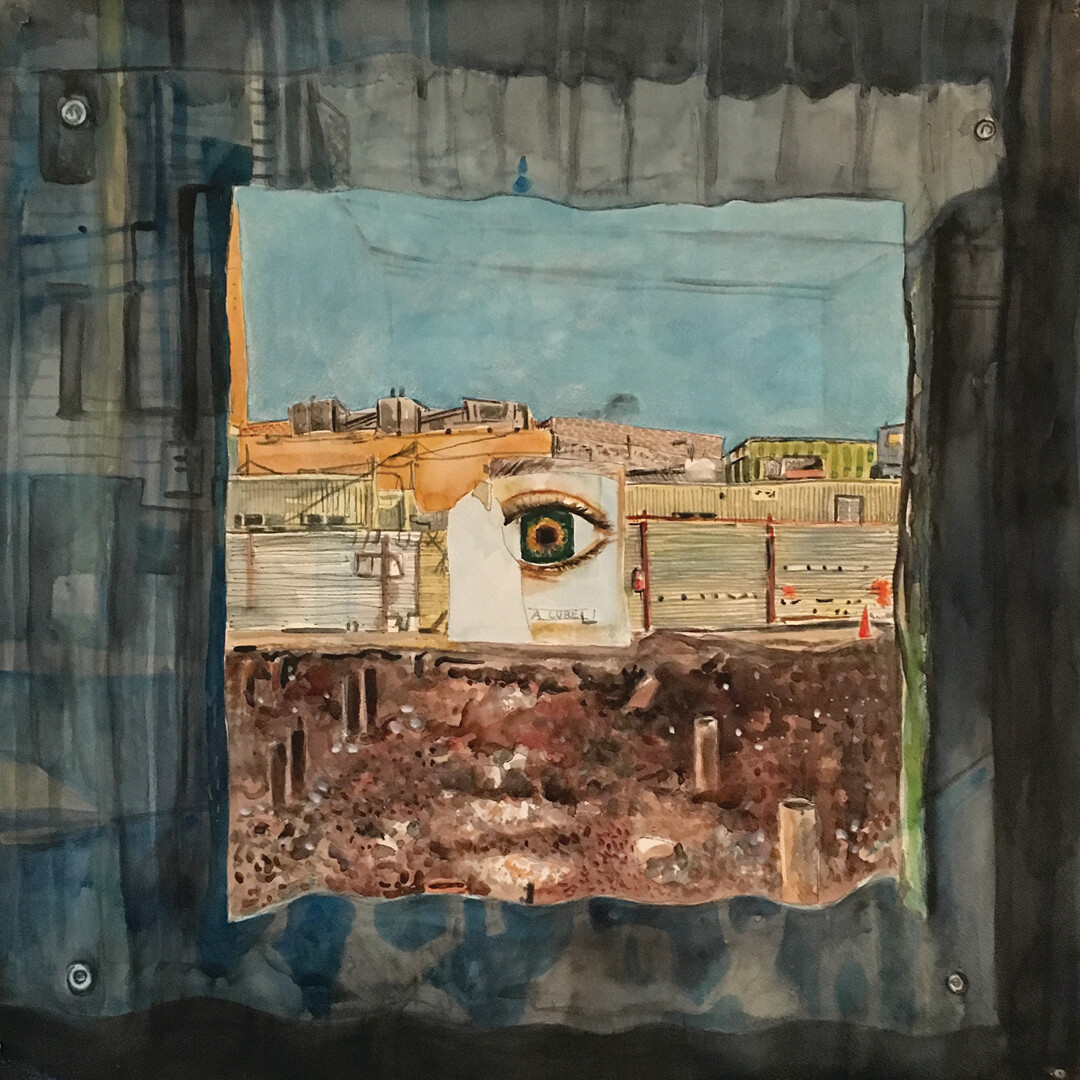 ​Inside/Outside: Eye (Red Hook, Brooklyn) by Meridith McNeal