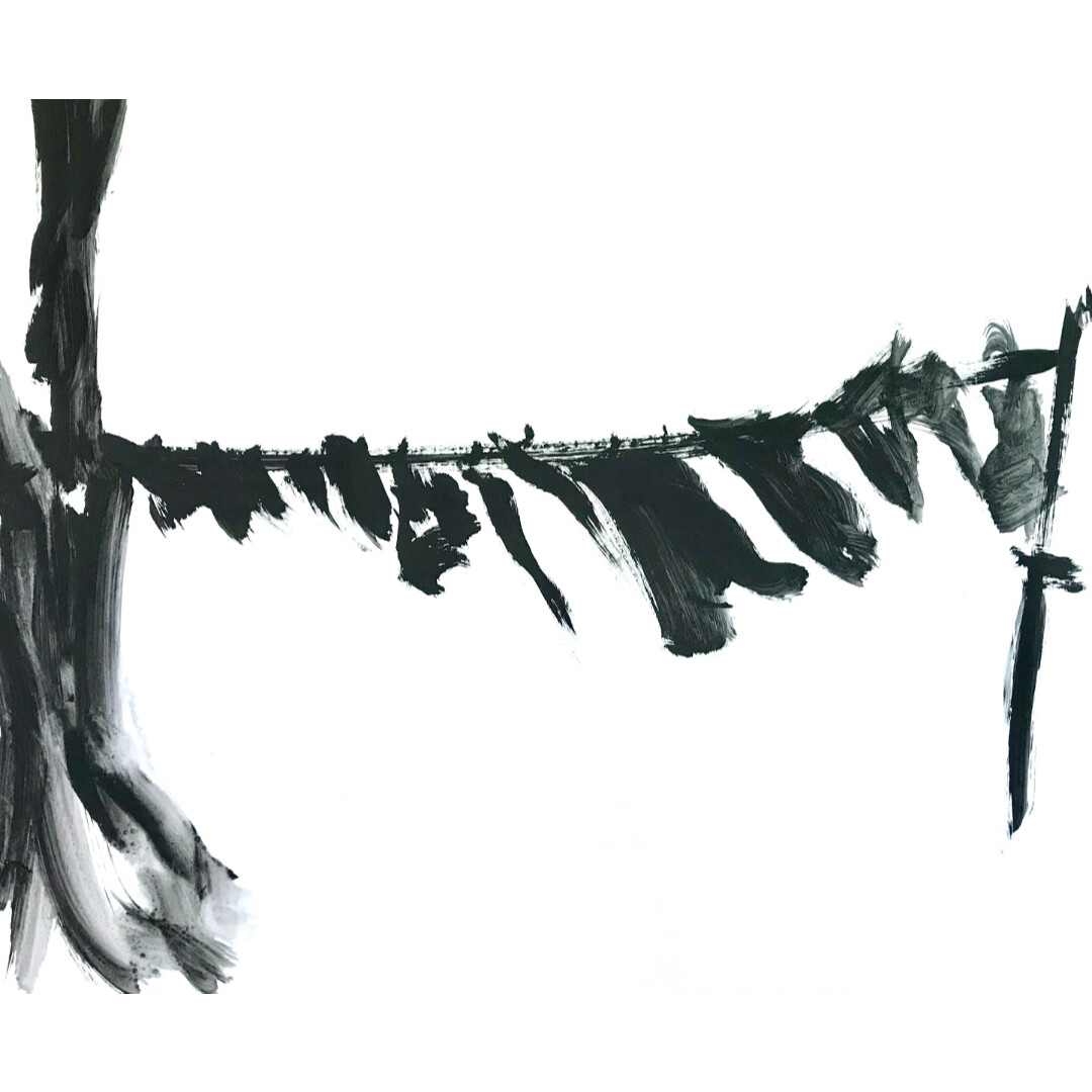 Clothes on the Line by Rebecca Tombaugh