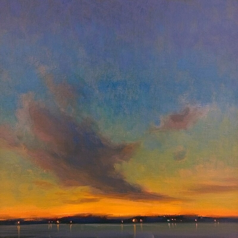 Nightfall from the House of Refuge