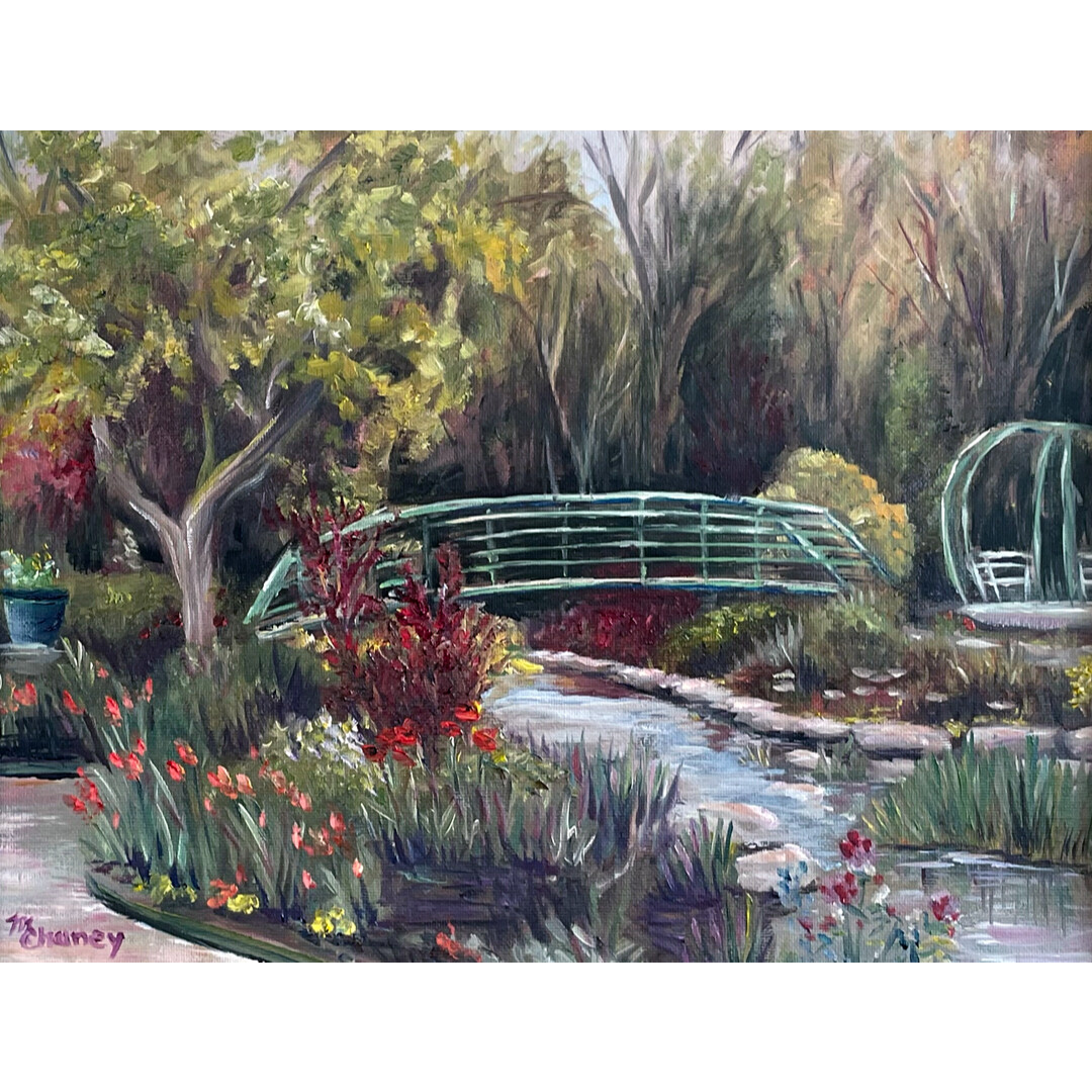 Monet's Garden (OP Arboretum) by Melissa Chaney