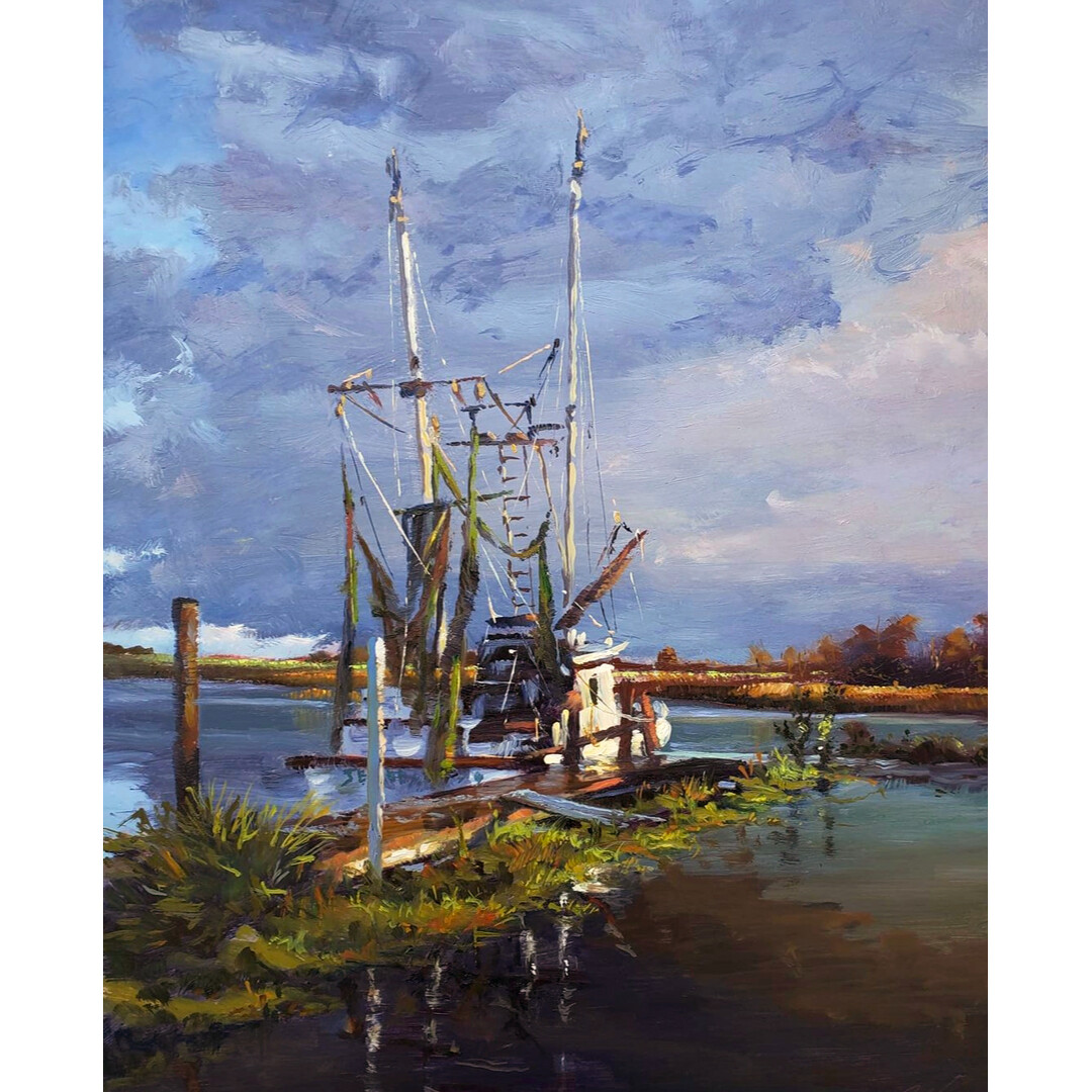 Apalachicola Shrimper by R. Gregory Summers