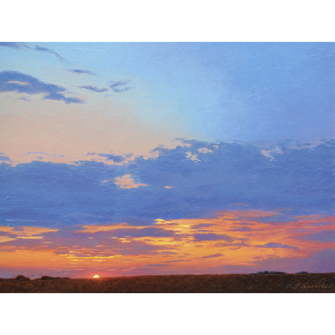 Prairie Sunset by Johne Richardson