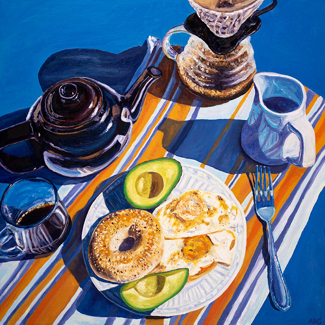 Egg Breakfast by Amanda Colacchia