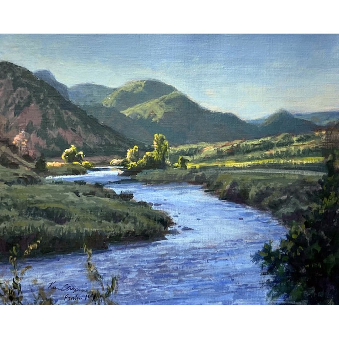Daybreak; Arkansas River, Colorado