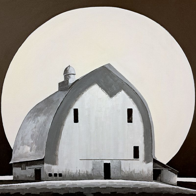 ​Black & White Barn
