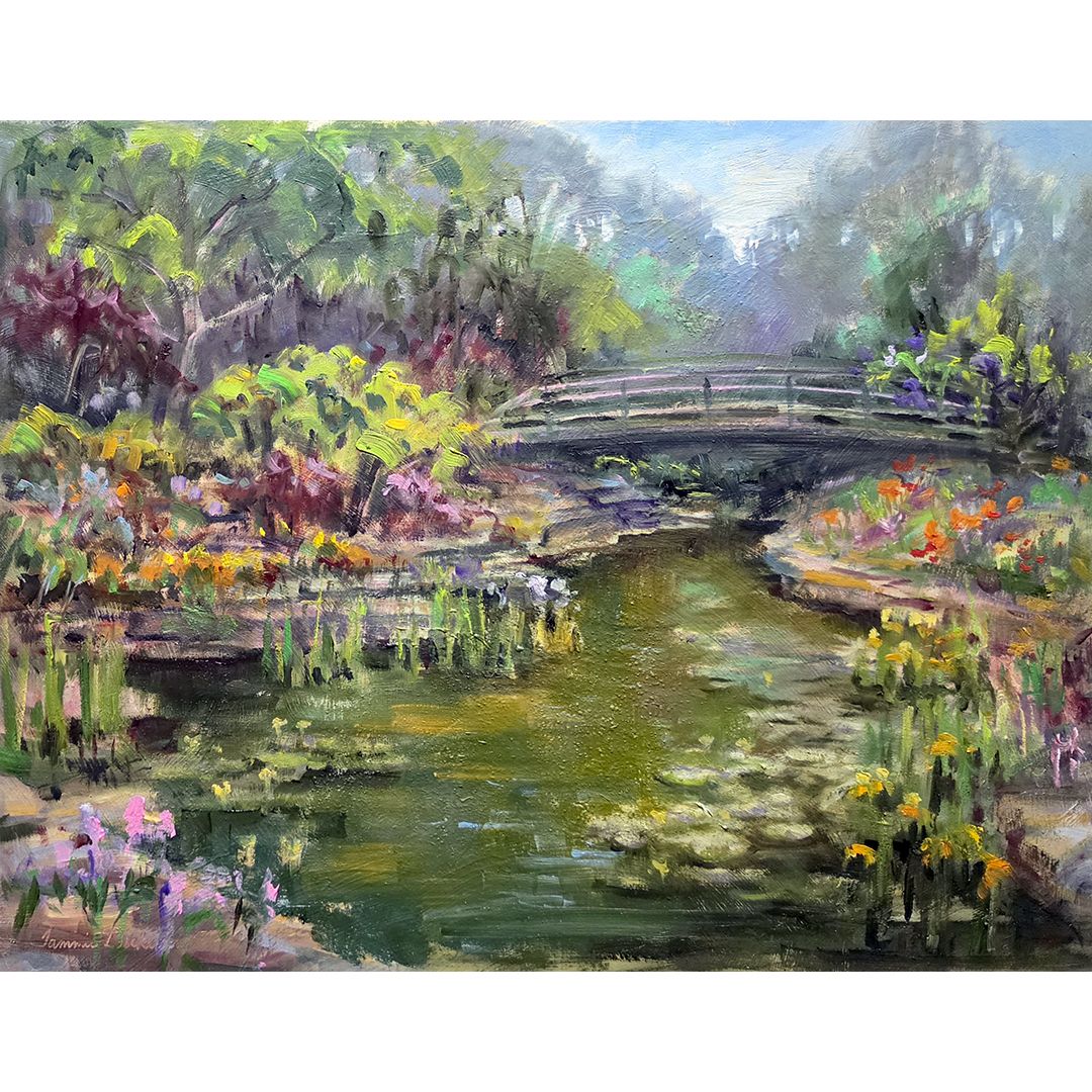 Lingering in the Garden by Tammie Dickerson