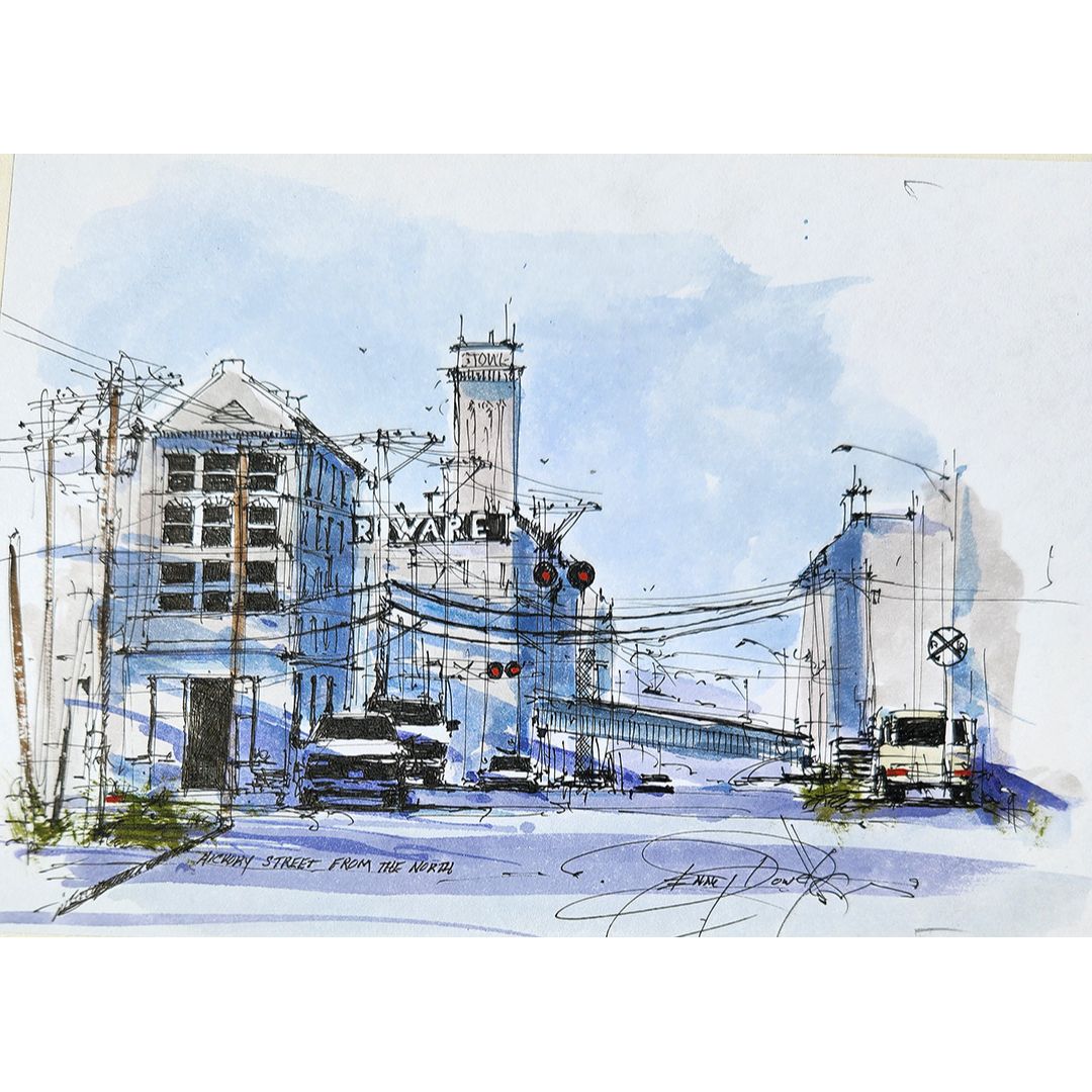 Hickory Street by Denny Dowdy