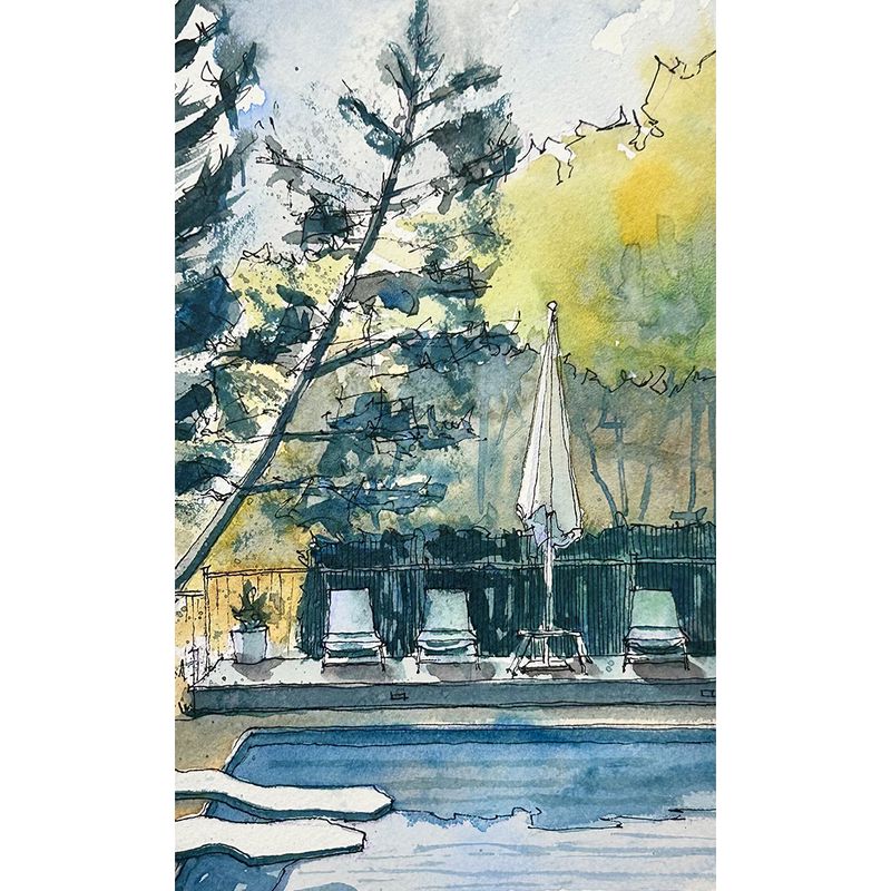 Summer Yard by Dan Finnell