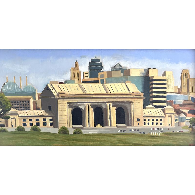 Union Station in the Springtime by David Martin