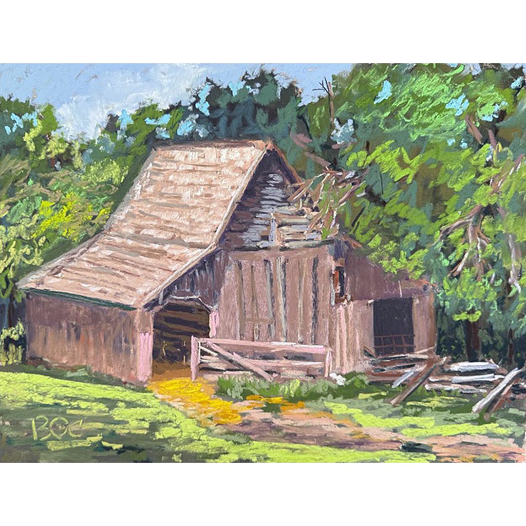 Barn in the Woods by Brent O'Connor