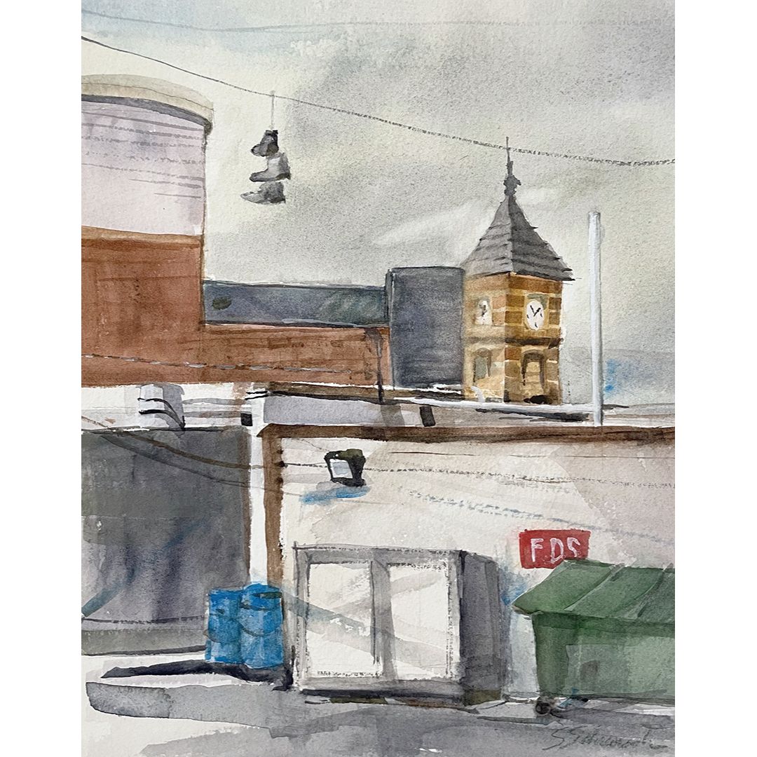 Foster Street View by Sharon Schumacher