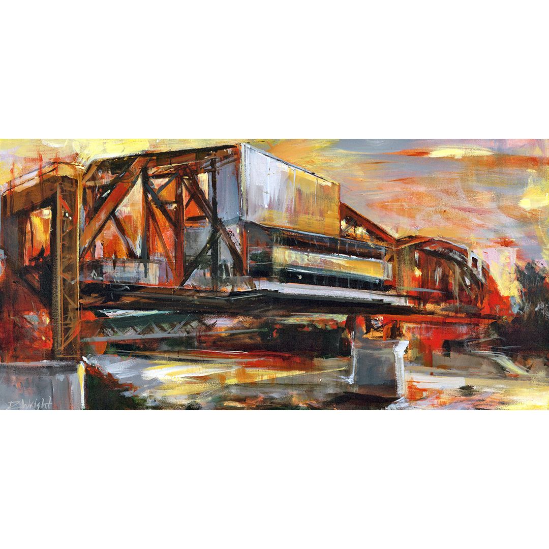Spanning the Kaw by Rick Wright