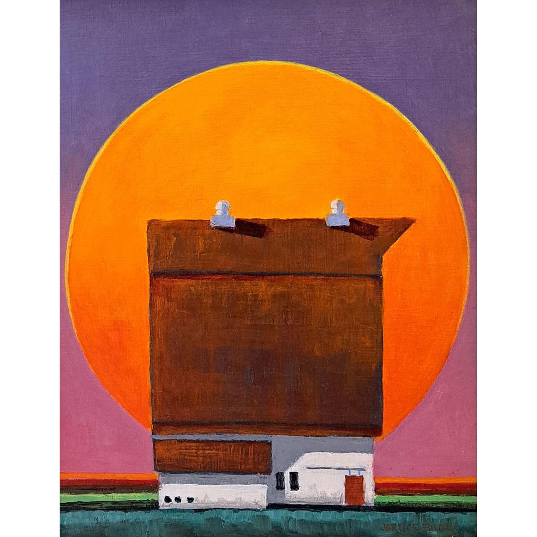 ​Rising Orange Moon