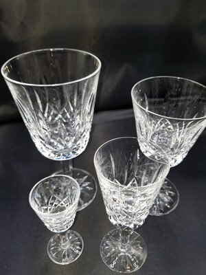 Waterford Crystal Lismore Pattern 4 Piece Place Setting