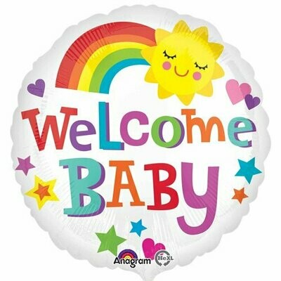 18 Inch Welcome Baby Balloon