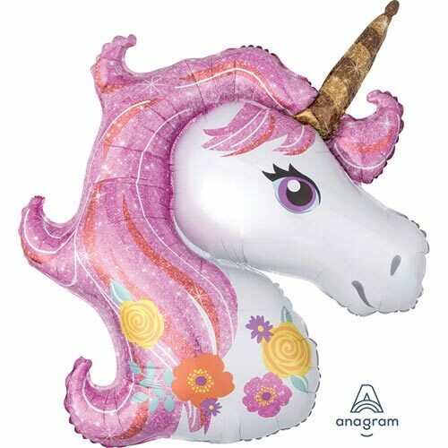 33 Inch Pastel Magical Unicorn Balloon