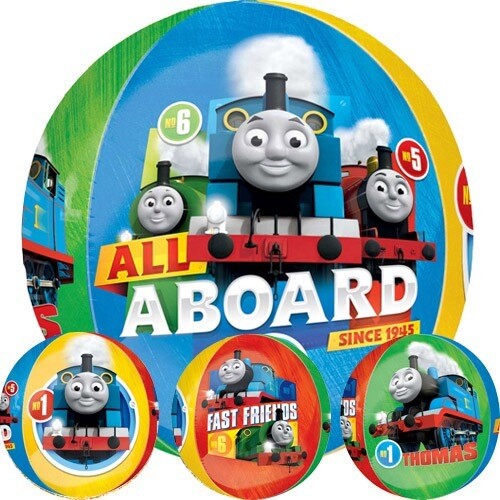 16 Inch Thomas The Tank Engine Orbz Balloon