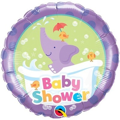 18 Inch Baby Shower Elephant Balloon