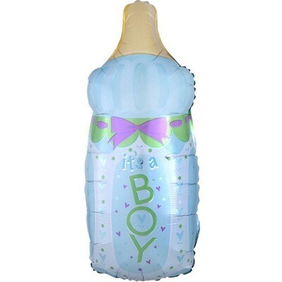 31 Inch Baby Boy Bottle Balloon