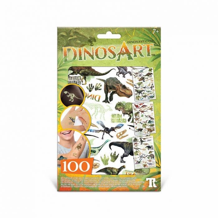 Dinos Art Temporary Tattoos