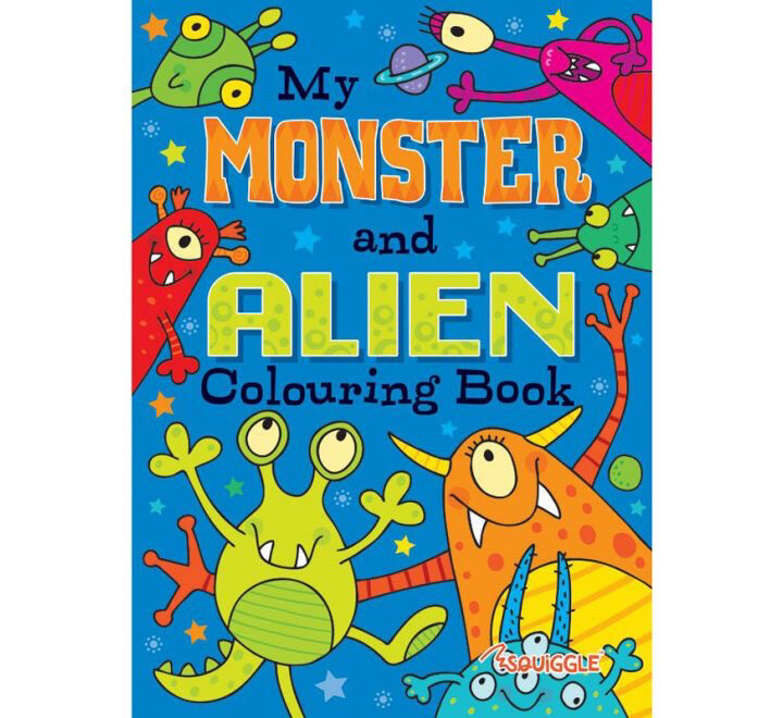 My Monster & Alien Colouring Book