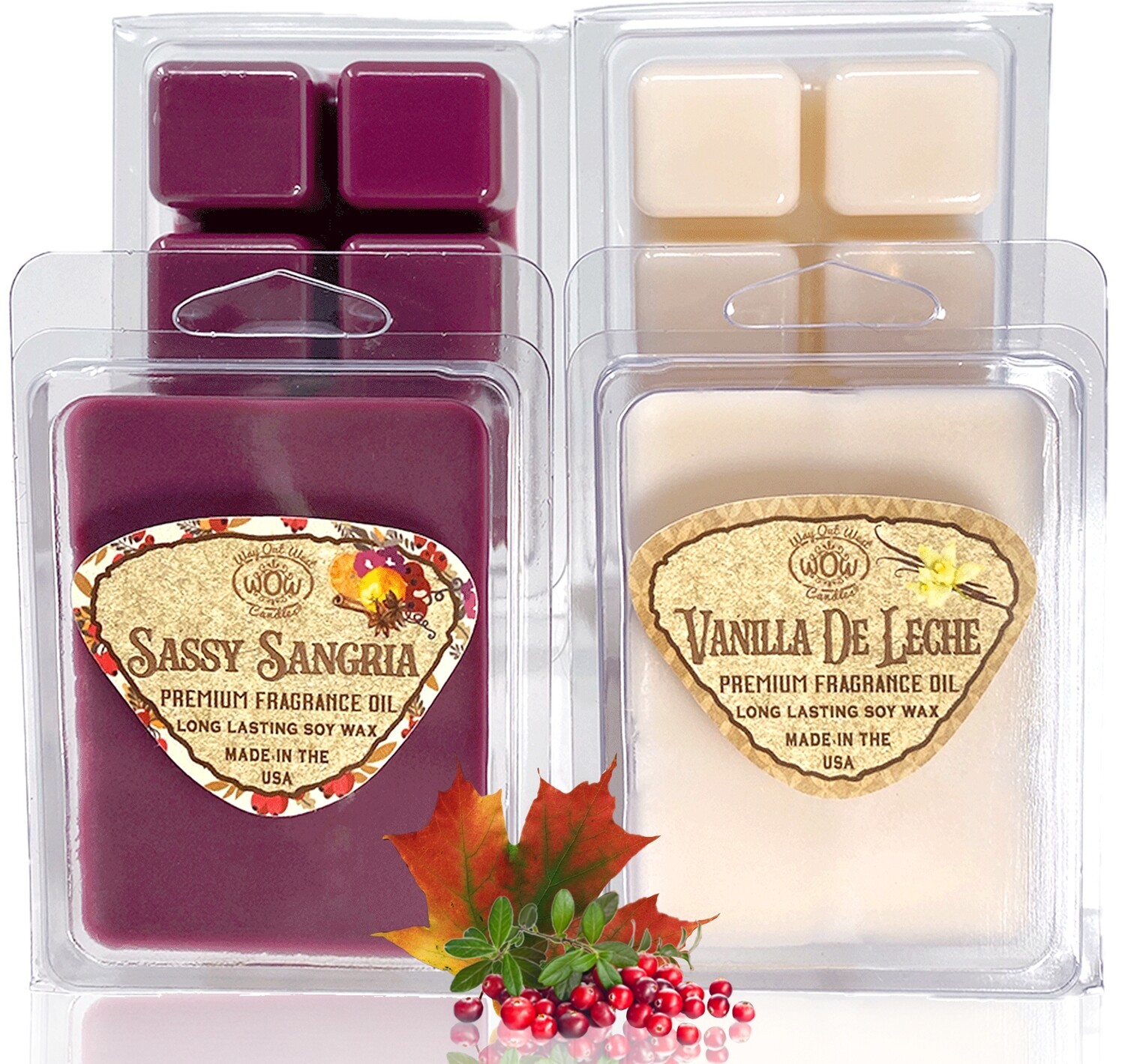Fall Fragrances Wax Melts - 4 Pack