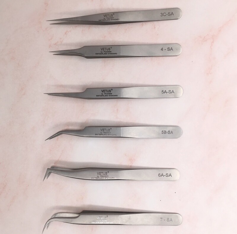 Eyelash Extension Tweezers