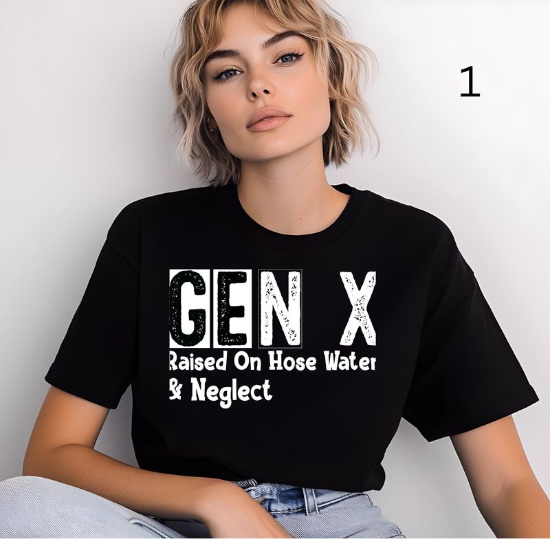 Gen X color T shirt