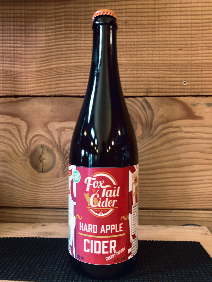 &quot;Cheery Cherry&quot; 5.5%, 750 ml, Semi-Sweet, Cherry Cider