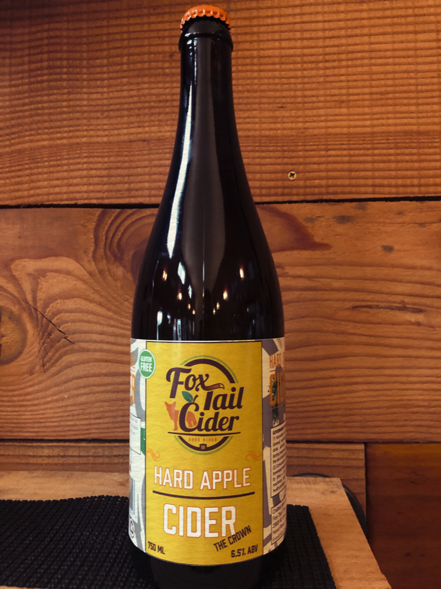 "The Crown" Hard Cider, 6.5%, 750 ml, English Style, Semi-Dry