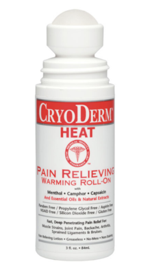 CryoDerm Warming ROLL-ON 3oz