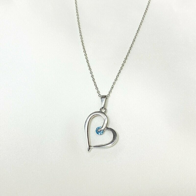 Silver Heart Necklace