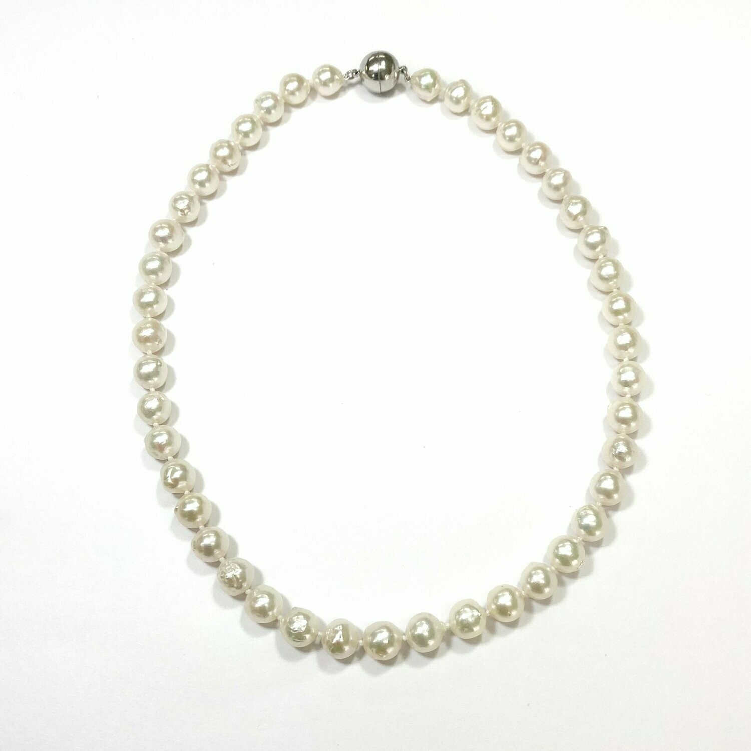 Saltwater Baroque Pearl Necklace (Akoya)