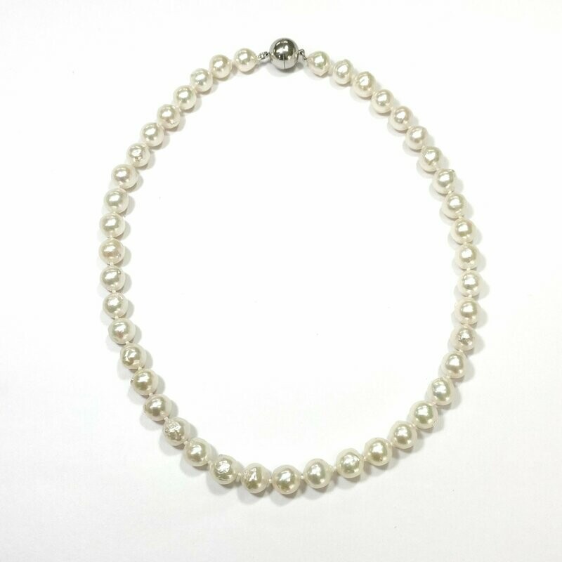 Saltwater Baroque Pearl Necklace  (Akoya)