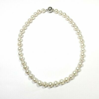 Saltwater Baroque Pearl Necklace (Akoya)